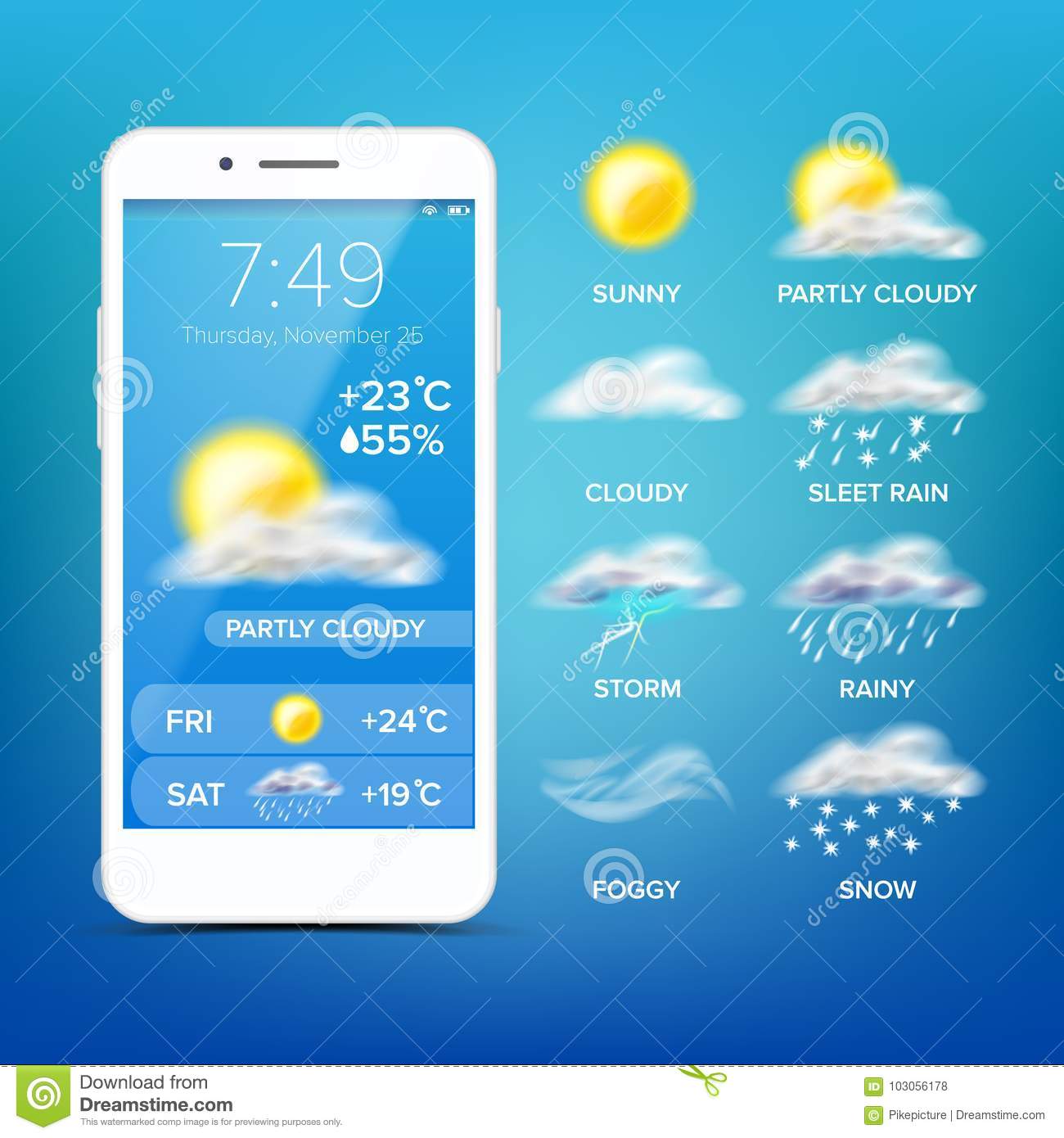 clear day weather app